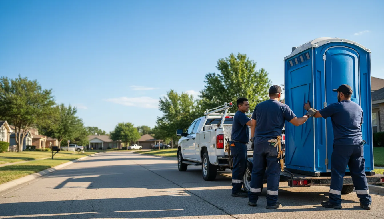 Portable Toilet Rental in Americus, KS near me